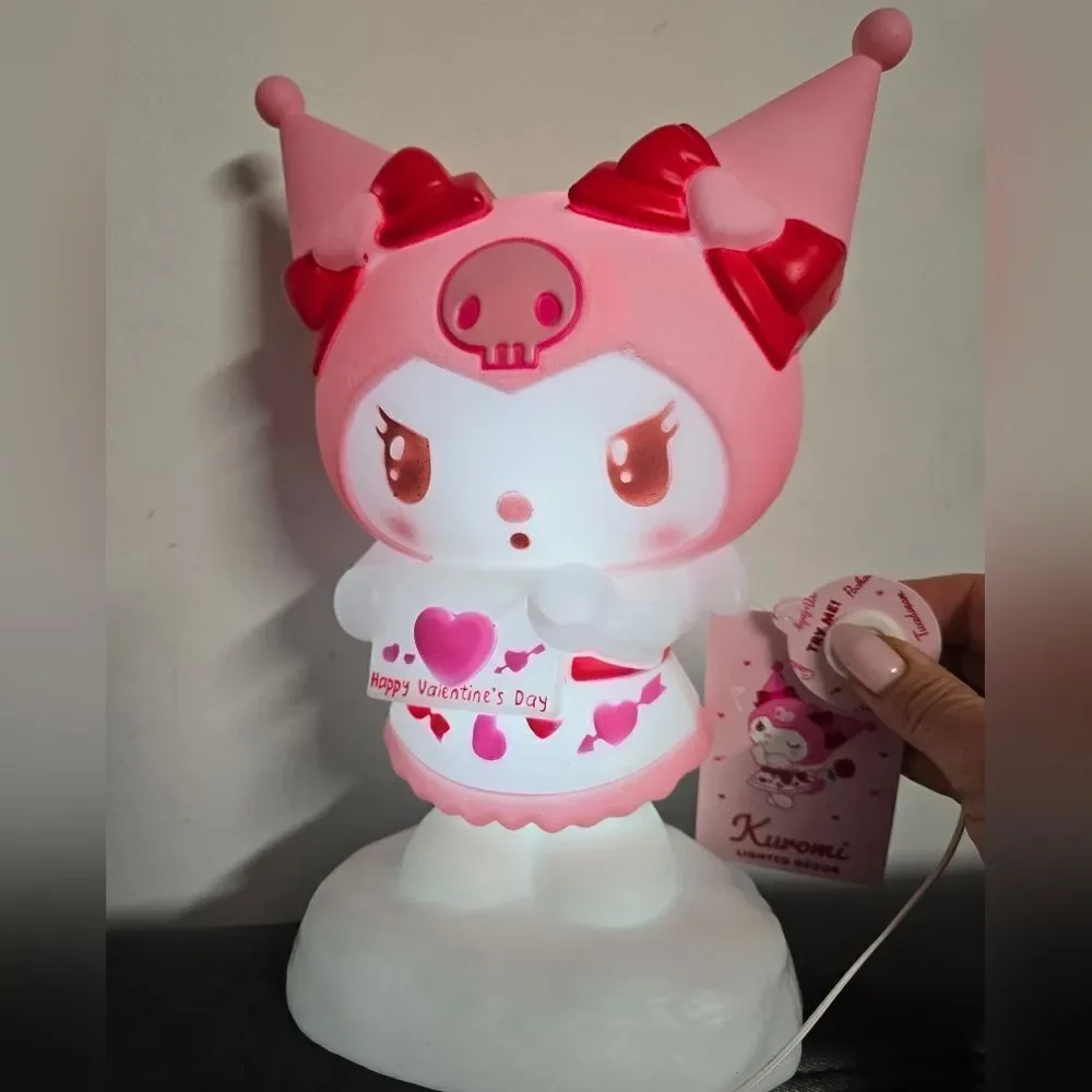 Valentines Day Blow Mold Decor Kuromi with Valentines Day, 12 in, by Sanrio